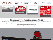 Tablet Screenshot of no1-pc.de